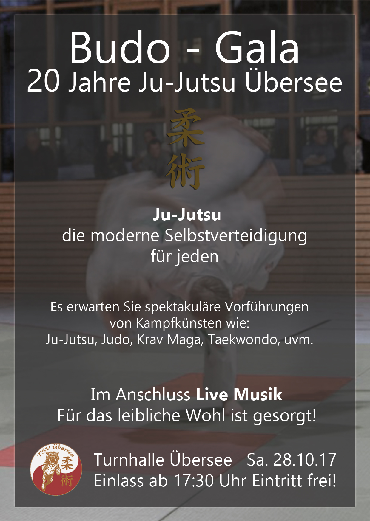 You are currently viewing Budo-Gala „20 Jahre Ju-Jutsu“